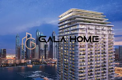 Apartment - 1 Bedroom - 1 Bathroom for sale in Beachgate by Address - EMAAR Beachfront - Dubai Harbour - Dubai