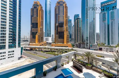 شقة - 2 غرف نوم - 2 حمامات للايجار في سكاي فيو - دبي مارينا - دبي