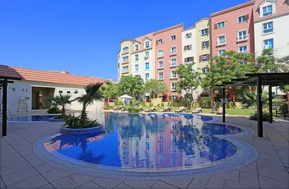 Pool image for: Apartment - 1 Bedroom - 2 Bathrooms for sale in Building 38 to Building 107 - Mediterranean Cluster - Discovery Gardens - Dubai, Image 1