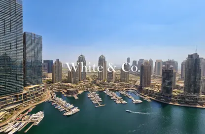 Apartment - 3 Bedrooms - 5 Bathrooms for sale in Iris Blue - Dubai Marina - Dubai