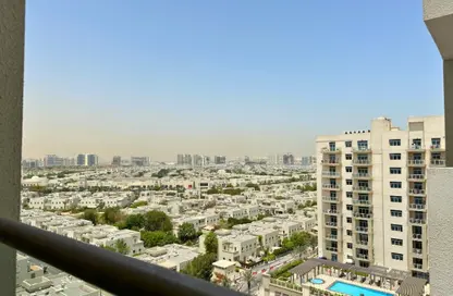 Apartment - Studio - 1 Bathroom for rent in Candace Aster - Azizi Residence - Al Furjan - Dubai