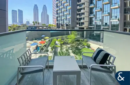 شقة - غرفة نوم - 2 حمامات للايجار في اتريا ريسيدينسز - اتريا اس ايه - الخليج التجاري - دبي