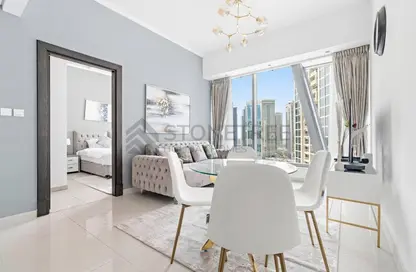 Apartment - 1 Bedroom - 1 Bathroom for rent in Silverene Tower B - Silverene - Dubai Marina - Dubai