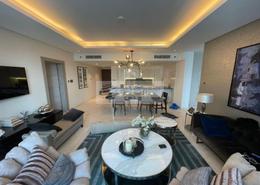 Living / Dining Room image for: Apartment - 2 bedrooms - 3 bathrooms for sale in The Sterling East - The Sterling - Business Bay - Dubai, Image 1