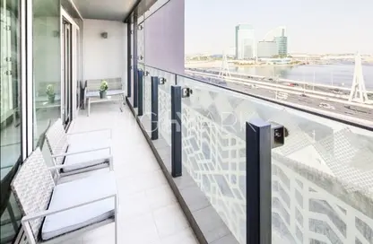 Balcony image for: Apartment - 1 Bedroom - 2 Bathrooms for sale in D1 Tower - Culture Village - Dubai, Image 1