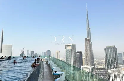 Apartment - 1 Bedroom - 1 Bathroom for rent in Paramount Tower Hotel  and  Residences - Business Bay - Dubai