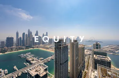 Apartment - 3 Bedrooms - 4 Bathrooms for rent in Grand Bleu Tower 1 - EMAAR Beachfront - Dubai Harbour - Dubai