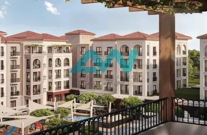 Apartment - 1 Bedroom - 2 Bathrooms for sale in Bloom Living - Zayed City (Khalifa City C) - Khalifa City - Abu Dhabi