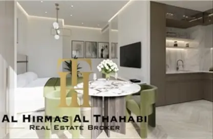 Dining Room image for: Apartment - 2 Bedrooms - 2 Bathrooms for sale in Altai Tower - Jumeirah Village Triangle - Dubai, Image 1