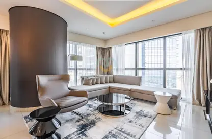Living Room image for: Apartment - 2 Bedrooms - 2 Bathrooms for rent in Tower A - DAMAC Towers by Paramount - Business Bay - Dubai, Image 1