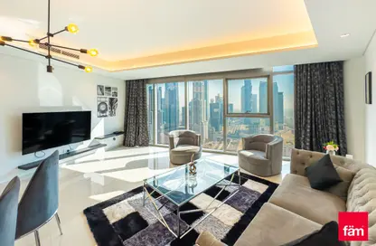 شقة - غرفة نوم - 2 حمامات للايجار في فندق ومساكن برج باراماونت - الخليج التجاري - دبي