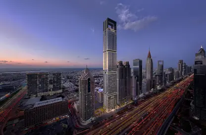 شقة - غرفة نوم - 2 حمامات للبيع في برج ترامب - شارع الشيخ زايد - دبي