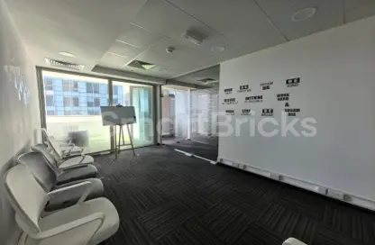 Office Space - Studio - 1 Bathroom for rent in The Prism - Business Bay - Dubai