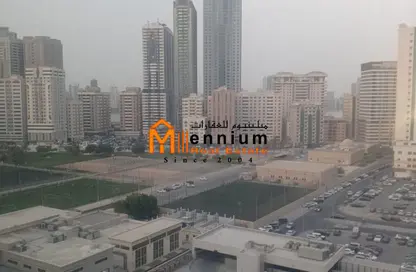 مركز أعمال - استوديو - 1 حمام للايجار في مركز اعمال الغانم - المجاز 3 - المجاز - الشارقة
