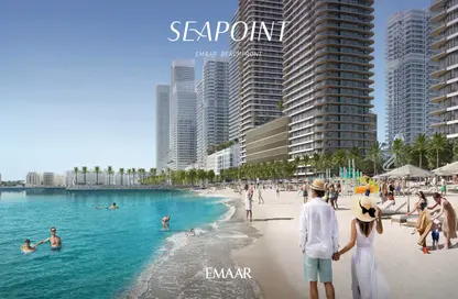 Apartment - 4 Bedrooms - 4 Bathrooms for sale in Seapoint - EMAAR Beachfront - Dubai Harbour - Dubai