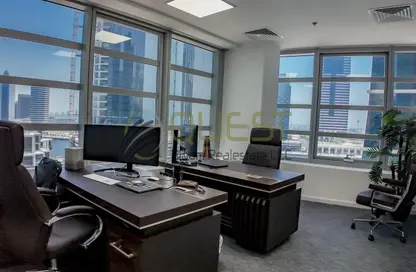 Office Space - Studio - 1 Bathroom for rent in Silver Tower - Business Bay - Dubai