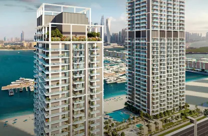 Apartment - 2 Bedrooms - 3 Bathrooms for sale in Beach Mansion - EMAAR Beachfront - Dubai Harbour - Dubai