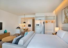 Living / Dining Room image for: Studio - 1 bathroom for rent in West Yas - Yas Island - Abu Dhabi, Image 1