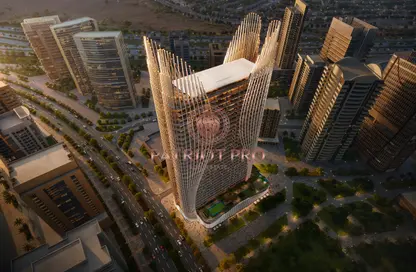 شقة - غرفة نوم - 2 حمامات للبيع في بن غاطي سكاي هول - الخليج التجاري - دبي