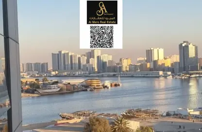شقة - غرفة نوم - 2 حمامات للبيع في أورينت تاور 1 - أورينت تاور - البستان - عجمان