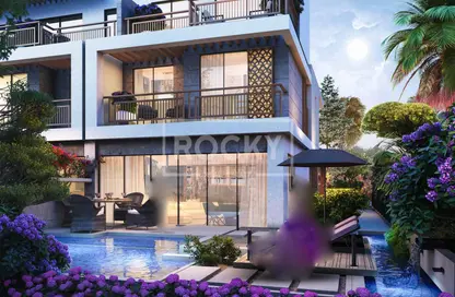 Townhouse - 4 Bedrooms - 4 Bathrooms for sale in Violet - Damac Hills 2 - Dubai