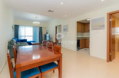 Apartment - 1 Bedroom - 2 Bathrooms for rent in Saba Towers - JLT Cluster Q - Jumeirah Lake Towers - Dubai