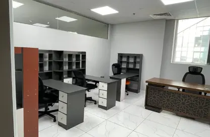Business Centre - Studio - 2 Bathrooms for rent in The Exchange - Business Bay - Dubai