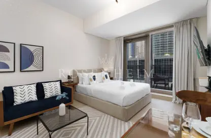 شقة - 1 حمام للايجار في برج التألق 3 - أبراج البريق - دبي مارينا - دبي