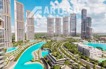 Apartment - 2 Bedrooms - 2 Bathrooms for sale in 340 Riverside Crescent - Sobha Hartland II - Bukadra - Dubai