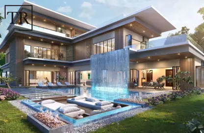 Villa - 7 Bedrooms - 7 Bathrooms for sale in Portofino - Damac Lagoons - Dubai
