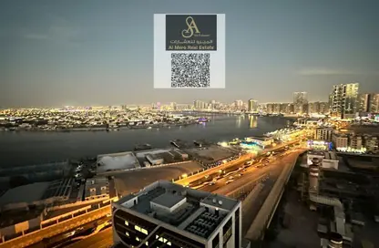 شقة - غرفة نوم - 2 حمامات للبيع في أورينت تاور 2 - أورينت تاور - البستان - عجمان