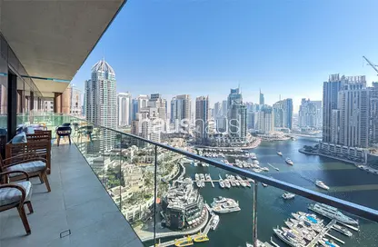 Apartment - 3 Bedrooms - 4 Bathrooms for rent in Marina Gate 1 - Marina Gate - Dubai Marina - Dubai