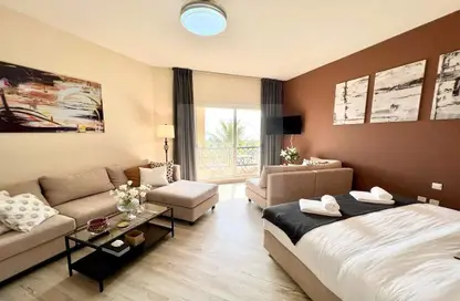 Room / Bedroom image for: Apartment - 1 Bathroom for rent in Bab Al Bahar - Al Marjan Island - Ras Al Khaimah, Image 1
