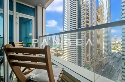 Apartment - 1 Bedroom - 2 Bathrooms for rent in The Torch - Dubai Marina - Dubai
