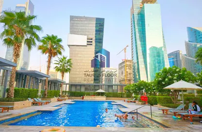 شقة - غرفة نوم - 2 حمامات للايجار في تيارا ويست تاور - الخليج التجاري - دبي