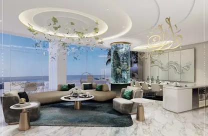 Living Room image for: Apartment - 1 Bedroom - 2 Bathrooms for sale in DAMAC Casa - Dubai Media City - Dubai, Image 1