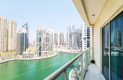 Apartment - 2 Bedrooms - 2 Bathrooms for rent in Marina View Tower A - Marina View - Dubai Marina - Dubai