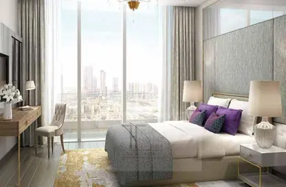 Room / Bedroom image for: Apartment - 2 Bedrooms - 3 Bathrooms for sale in Imperial Avenue - Downtown Dubai - Dubai, Image 1