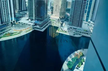 Apartment - 1 Bedroom - 2 Bathrooms for rent in Lakeside Residence - JLT Cluster A - Jumeirah Lake Towers - Dubai