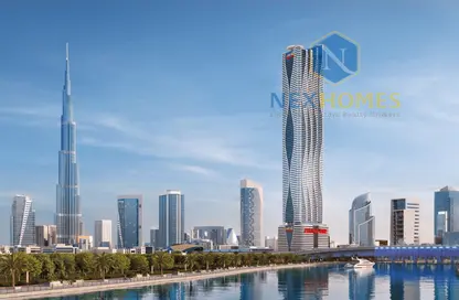 شقة - غرفة نوم - 2 حمامات للبيع في بايز 102 - الخليج التجاري - دبي