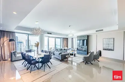 Living / Dining Room image for: Penthouse - 4 Bedrooms - 5 Bathrooms for sale in Opera Grand - Burj Khalifa Area - Downtown Dubai - Dubai, Image 1