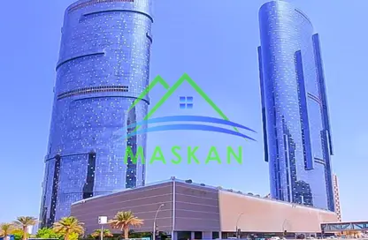 Apartment - 1 Bedroom - 2 Bathrooms for rent in Sun Tower - Shams Abu Dhabi - Al Reem Island - Abu Dhabi