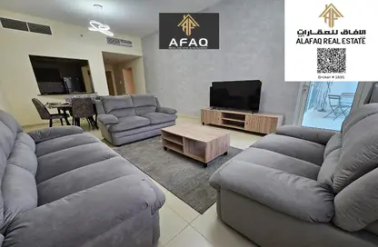 Apartment - 2 Bedrooms - 3 Bathrooms for sale in Ajman One Towers - Al Sawan - Ajman
