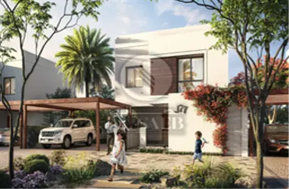 Outdoor House image for: Villa - 5 Bedrooms - 7 Bathrooms for sale in Noya Luma - Noya - Yas Island - Abu Dhabi, Image 1