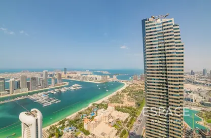 Water View image for: Apartment - 4 Bedrooms - 5 Bathrooms for rent in Elite Residence - Dubai Marina - Dubai, Image 1