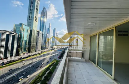 Apartment - 3 Bedrooms - 4 Bathrooms for rent in Al Rostamani Tower A - Al Rostomani Towers - Sheikh Zayed Road - Dubai