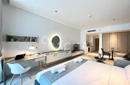 Apartment - Studio - 1 Bathroom for rent in Marquise Square Tower - Business Bay - Dubai