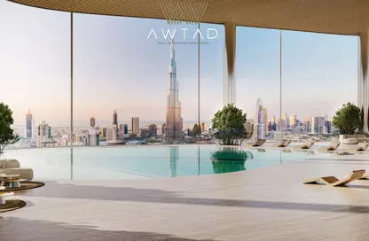 بنتهاوس - 5 غرف نوم - 6 حمامات للبيع في بوغاتي ريزيدنس - الخليج التجاري - دبي