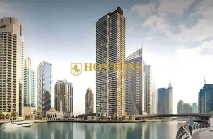 Apartment - 3 Bedrooms - 4 Bathrooms for sale in Marina Shores - Dubai Marina - Dubai