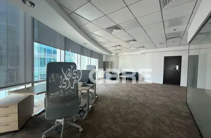 Office Space - Studio - 1 Bathroom for rent in South Tower - Emirates Financial Towers - DIFC - Dubai